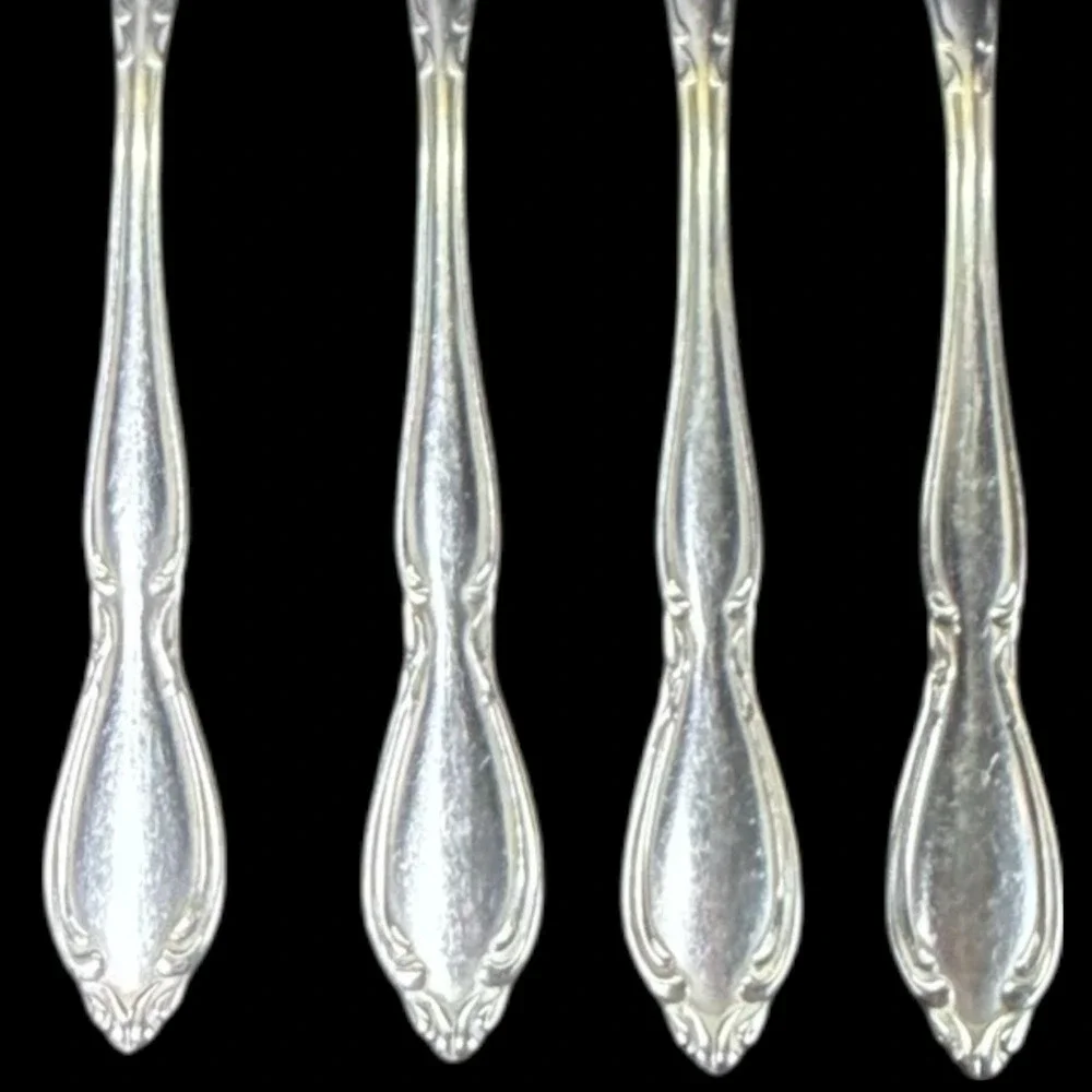 Stainless By Oneida‎ Ltd Deluxe STRATHMORE  Flatware 4-Dinner Forks